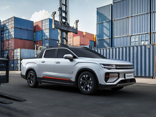Geely RD6 Pure Electric Pickup Truck 4 portes 5 sièges Structure du corps Système ABS inclus