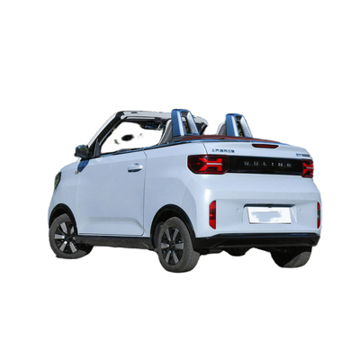 Wuling Mini Cabriolet électrique 4 sièges 925Kg Poids de bordure 2 portes 2 sièges Structure du corps