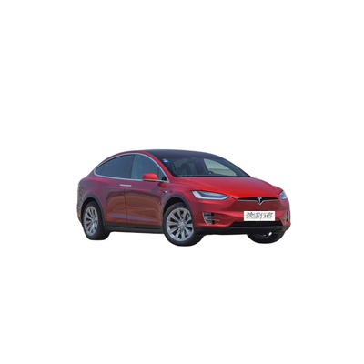 Range de croisière purement électrique de 575 km Tesla Model X High Speed Electric Car en blanc