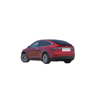 Range de croisière purement électrique de 575 km Tesla Model X High Speed Electric Car en blanc