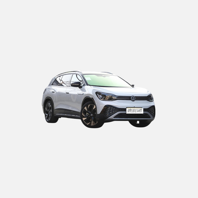 À gauche du volant de luxe Vw Charger Station Ev Charge 4 roues 5 sièges style 2383kg Poids au bord du trottoir