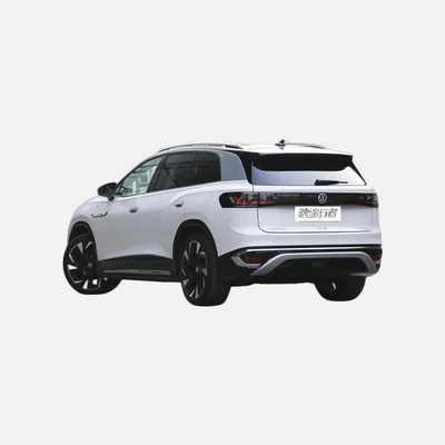 À gauche du volant de luxe Vw Charger Station Ev Charge 4 roues 5 sièges style 2383kg Poids au bord du trottoir