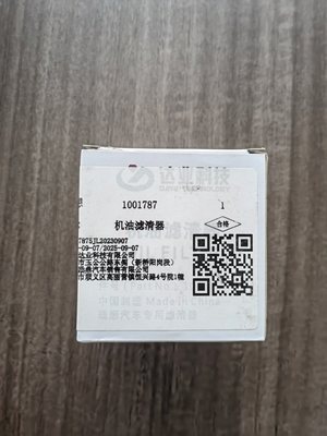 Accès à l'automobile Lixiang Li L7 L8 L9 Filtre à huile pour le premier modèle OE NO. 1001787-02