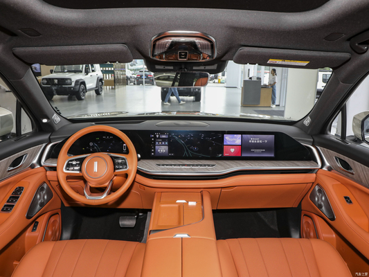 2023 WEY Lanshan DHT-PHEV 6 places SUV Hybrid Car Vitesse maximale 190 km/h Voiture à gauche
