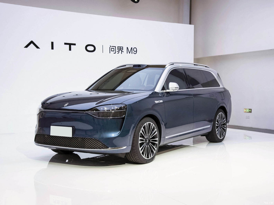 Conduisez à gauche AITO M9 2023 Modèle 630 km Range pur électrique 5 portes 6 places SUV