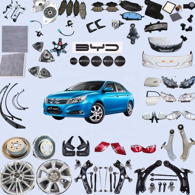 Byd E5 pièces détachées d'origine de voiture boîte de vitesses batterie miroir lumineux clé porte absorbeur de choc