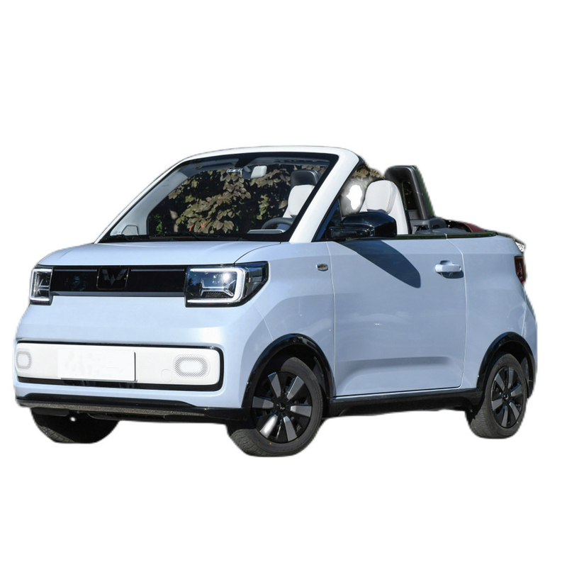 Wuling Mini Cabriolet électrique 4 sièges 925Kg Poids de bordure 2 portes 2 sièges Structure du corps