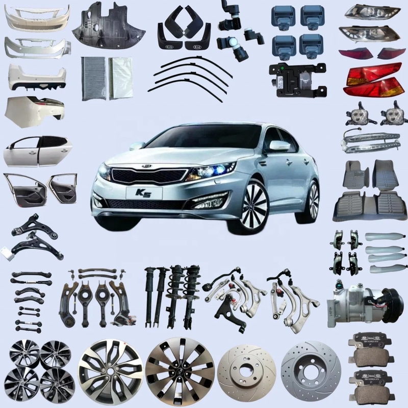 2020- KIA K5/3/X3 Plateau de freinage du phare avant pare-chocs Kit de carrosserie Spoiler Grill moteur capot Pièces de rechange de voiture