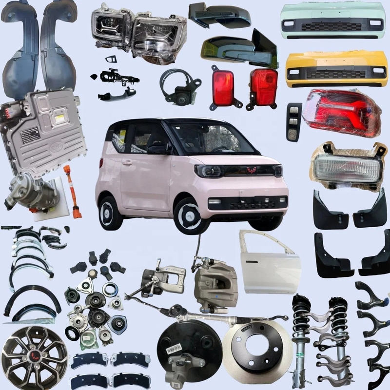 Wuling Mini EV phare écran de plateau de freinage batterie kit de carrosserie pare-chocs porte de voiture pièces de rechange 100% -