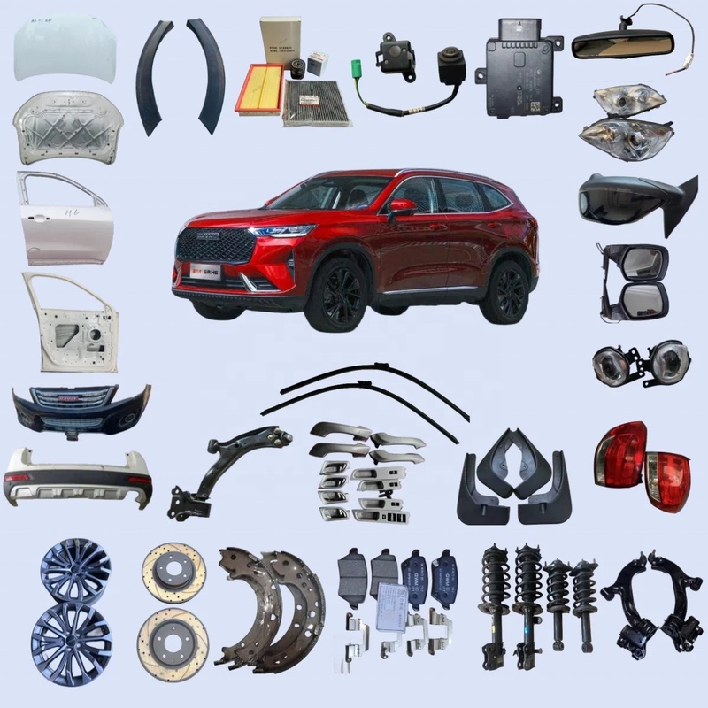 Moteur Porte arrière Pare-chocs arrière Plaque de frein Filtre à huile Grille Absorbeur de choc Pièces de rechange de voiture Adapté pour Haval H6
