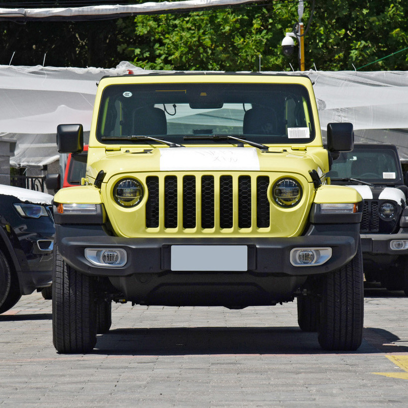 2022 Jeep Wrangler 4 portes 2.0T 4XE Sahara hybride rechargeable jaune fluorescent édition limitée