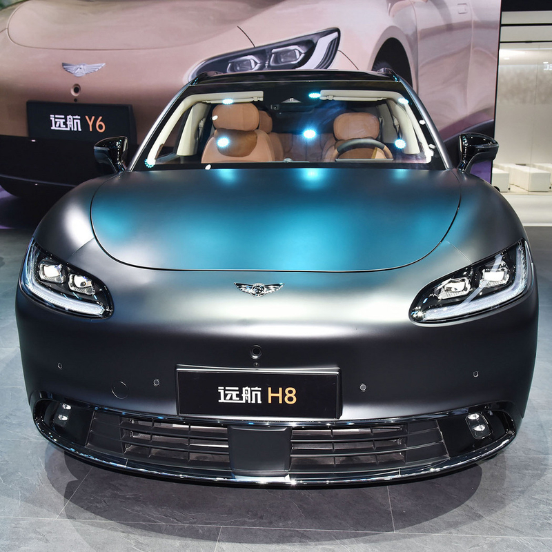 Vitesse maximale 210KM/h Autonomie de croisière électrique pur 950km 5 portes 6 places SUV Yuanhang H8 2023